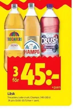 ICA Kvantum Läsk erbjuda