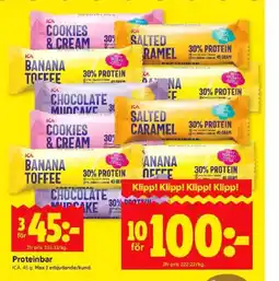 ICA Kvantum ICA Proteinbar erbjuda