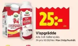 ICA Kvantum Arla Vispgrädde erbjuda