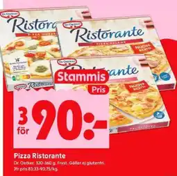 ICA Kvantum Dr. Oetker Pizza Ristorante erbjuda