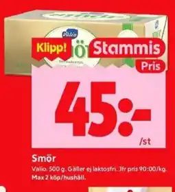 ICA Kvantum Valio Smör erbjuda