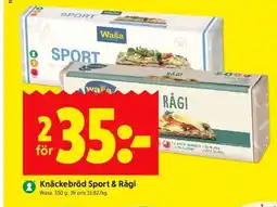 ICA Kvantum Wasa Knäckebröd Sport & Rågi erbjuda