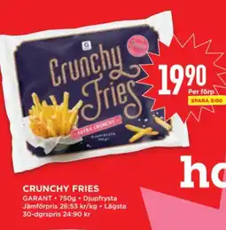 Willys GARANT Crunchy fries erbjuda