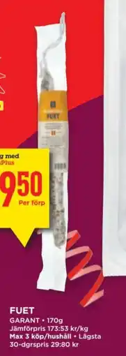 Willys GARANT Fuet erbjuda