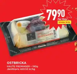 Willys HAUTE FROMAGER Ostbricka erbjuda