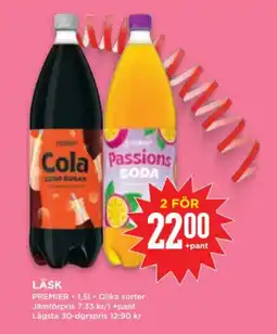 Willys PREMIER Läsk erbjuda