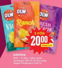 Willys OLW Dippmix erbjuda