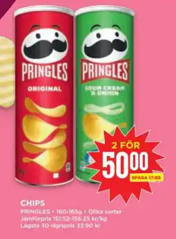 Willys PRINGLES Chips erbjuda