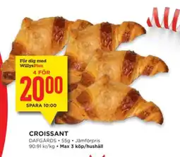 Willys Croissant erbjuda