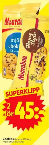 ICA Supermarket MARABOU Cookies erbjuda