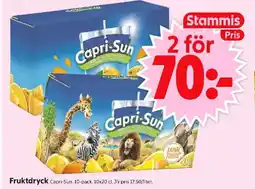 ICA Supermarket CAPRI-SUN Fruktdryck erbjuda