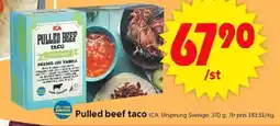 ICA Supermarket ICA Pulled beef taco erbjuda