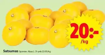 ICA Supermarket Satsumas erbjuda