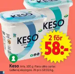 ICA Supermarket ARLA Keso erbjuda