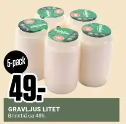 ÖoB GRAVLJUS LITET erbjuda