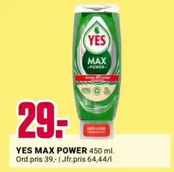 ÖoB YES MAX POWER erbjuda