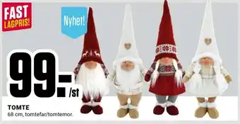 ÖoB TOMTE erbjuda