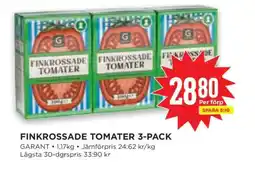 Willys Finkrossade Tomater 3-Pack erbjuda