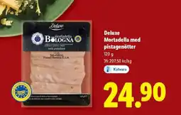 Lidl Deluxe Mortadella med pistagenötter erbjuda