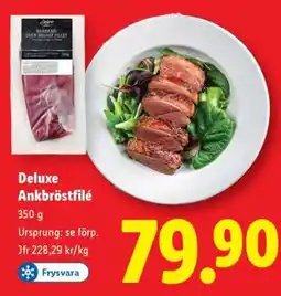 Lidl DELUXE Ankbröstfilé erbjuda