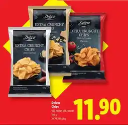 Lidl DELUXE Chips erbjuda