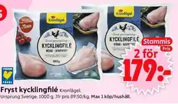 ICA Supermarket Fryst Kycklingfilé erbjuda