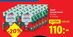 Lidl Fiorelli krossade tomater erbjuda
