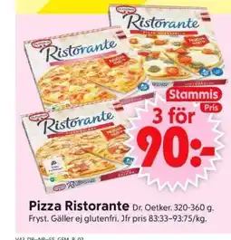 ICA Supermarket Pizza Ristorante erbjuda