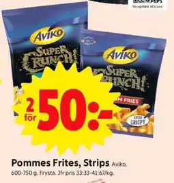 ICA Supermarket Pommes Frites, Strips Aviko erbjuda