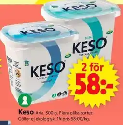 ICA Supermarket KESÓ erbjuda