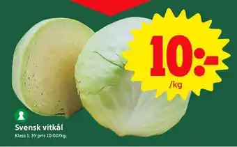 ICA Supermarket Svensk vitkål erbjuda