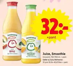 ICA Supermarket Juice, Smoothie erbjuda