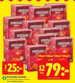 ICA Supermarket Krossade Tomater erbjuda