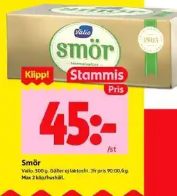 ICA Supermarket SMÖR erbjuda