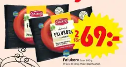 ICA Supermarket Falukorv erbjuda