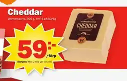 Pekås Cheddar, Medlemspris erbjuda