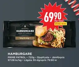Willys Hemma HAMBURGARE, SEK 69.9 erbjuda