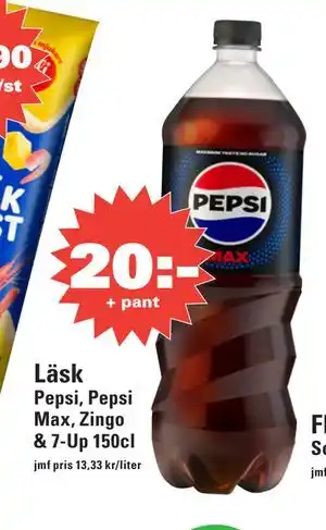 Läsk, SEK 20