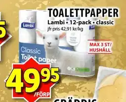 Matvärlden Tensta TOALETTPAPPER, SEK 49.95 erbjuda