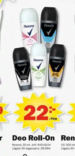 Pekås Deo Roll-On, SEK 22 erbjuda