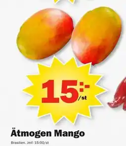 Pekås Ätmogen Mango, SEK 15 erbjuda