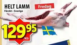 Matvärlden Tensta HELT LAMM, SEK 129.95 erbjuda
