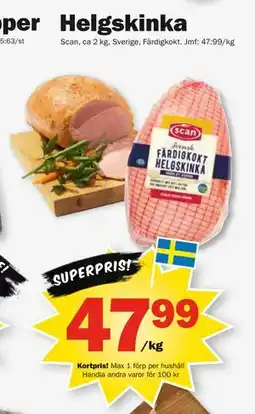 Pekås Helgskinka, Medlemspris erbjuda