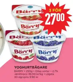 Willys YOGHURTBÄGARE, SEK 27 erbjuda