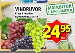 Matvärlden Tensta VINDRUVOR, SEK 24.95 erbjuda