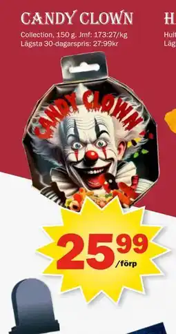 Pekås Candy Clown, SEK 25.99 erbjuda