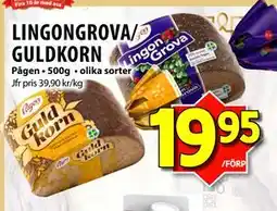 Matvärlden Tensta LINGONGROVA/ GULDKORN, SEK 19.95 erbjuda