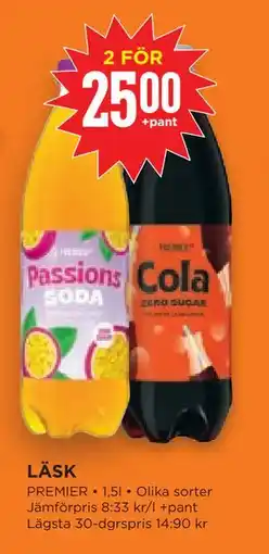 Willys Hemma LÄSK, SEK 25 erbjuda