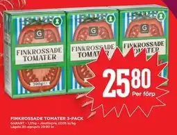 Willys FINKROSSADE TOMATER 3-PACK, SEK 25.8 erbjuda