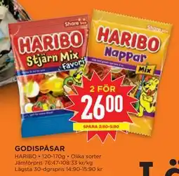 Willys GODISPÅSAR, SEK 26 erbjuda